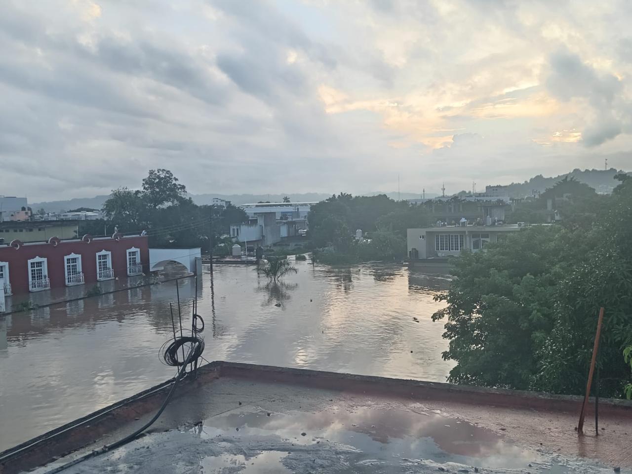 Inundación en Poza Rica